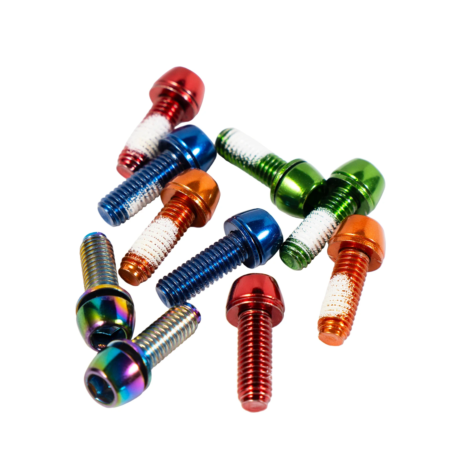 AliExpress Chooee M6x18mm High-Strength Steel Crank Arm Bolts for MTB/road Bike - Compatible with SHIMANO SRAM IXF, 2pcs