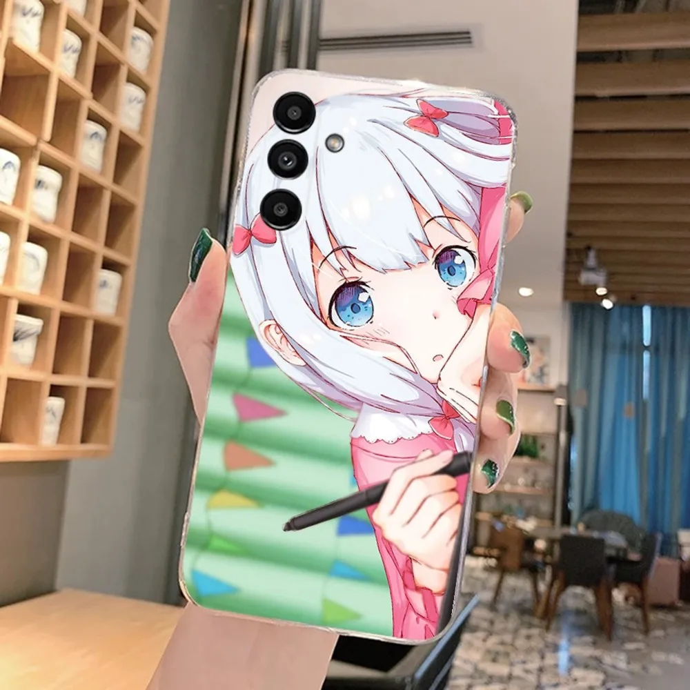 Izumi Sagiri Phone Case For Samsung Galaxy A71,70,52,51,40,31,A50,30S,21S,Note20ultra Transparent Cover