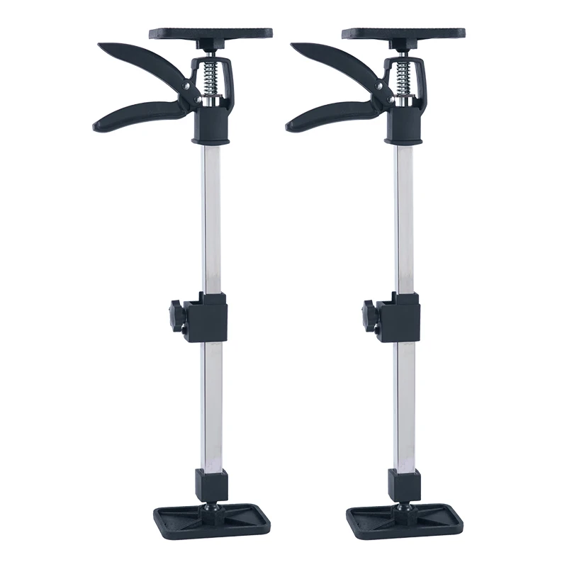 400～820mm調節可能、高速伸縮式サポートロッド（キャビネット、乾式壁、ジャッキ、貨物ロッド、洗面器用）