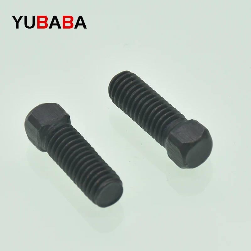 M6 M8 M10 Carbon steel Square head screws with flat point GB821