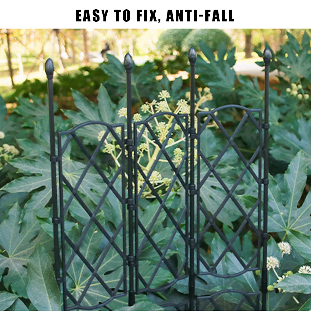 

Climbing Plant Trellis Rustproof Outdoor Plant Climbing Frame Decorative Climbing Plant Support for Vegetable Flower Fruit Vine