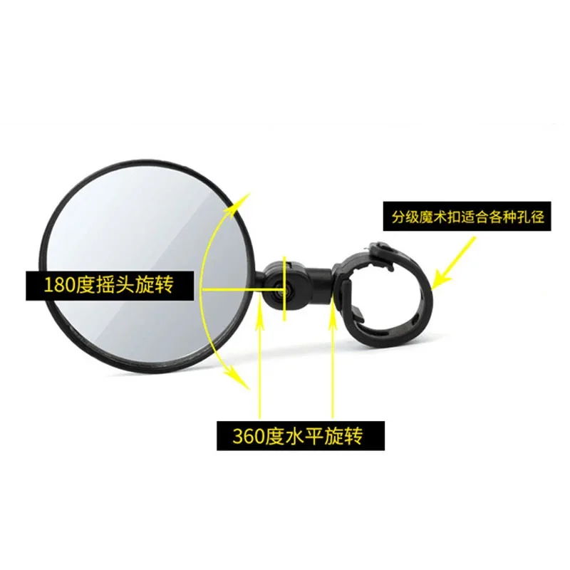 2023 Electric Scooter Rearview Mirror Rear View Mirrors for Xiaomi M365 M365 Pro Qicycle Bike Scooter Accessories dropshipping