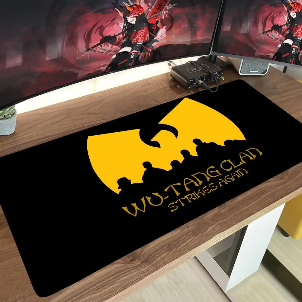 New! Popular rap W-Wu-Tangs Clans  Mouse Pad E-Sports Game Rubber Mouse Pad CSGO Computer Keyboard Desk Pad FPS Chicken Exclusiv