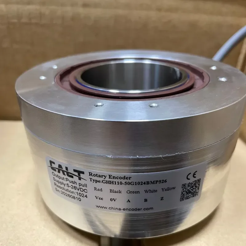 GHH110-50G1024BMP526 Incremental Encoder 50mm Hollow Shaft Push-pull A B Z
