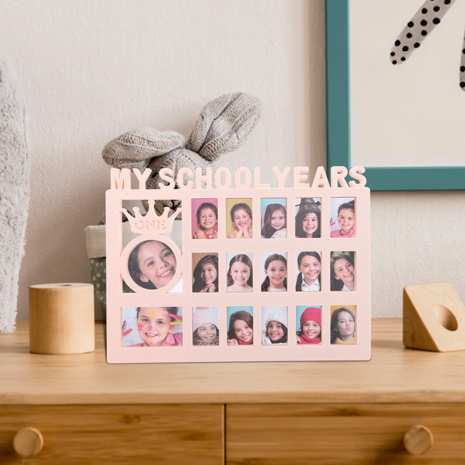 

First Year Photo Frame Growth Graduation Toddler Kids Decoration Student Picture
