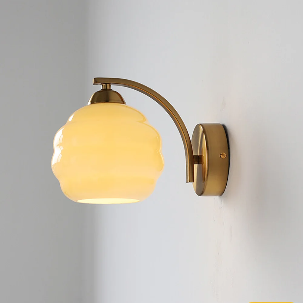 bauhaus luzes de parede de vidro para quarto corredor espelho frontal lampada de cabeceira lampada de escada decoracao de parede nordic 01