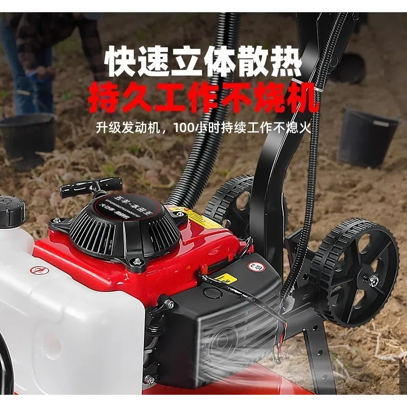 Mini Rotary Cultivating Unit｜Multi-purpose Farm Implement For Tilling, Weeding & Trenching