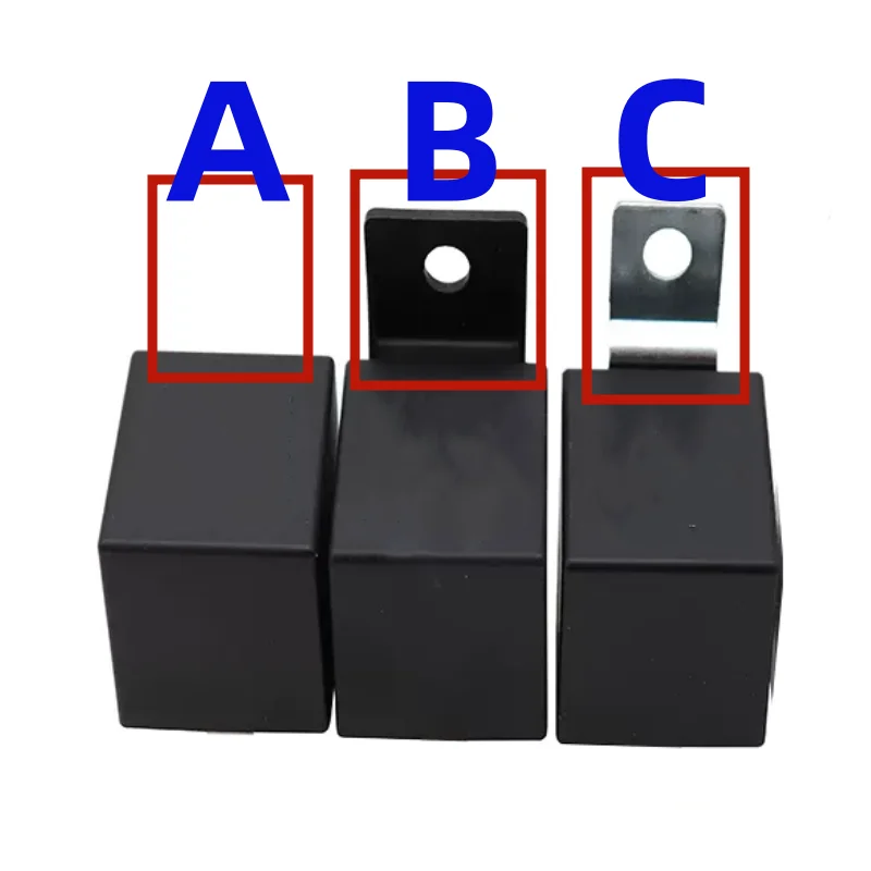 Automotive Relay 80A 12V 24V with Relay Socket 4pin 5Pin wide pin high current automotive relay for retrofitting cars