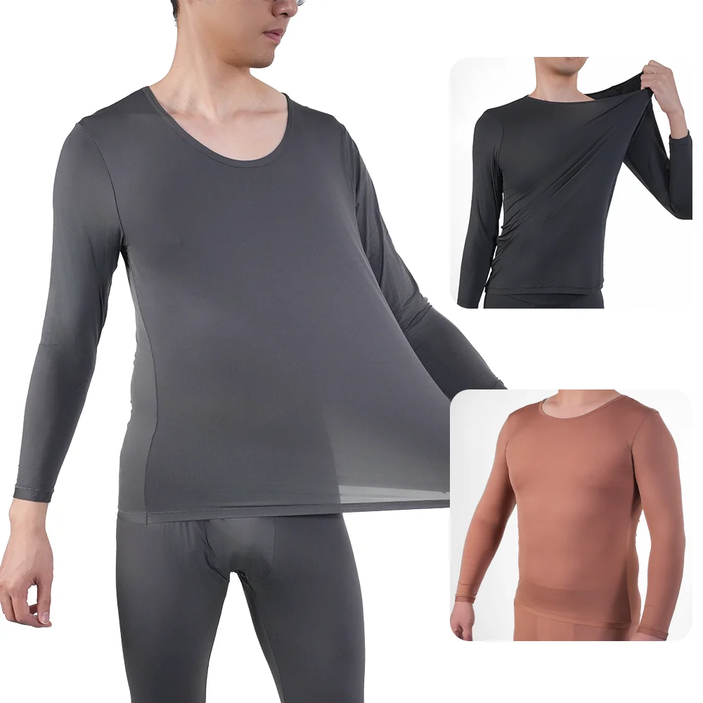 Sous-vêtement thermique moulant pour homme, haut de sport, fitness, haute élasticité, grande taille, confortable, respirant, vêtements de sous-vêtement