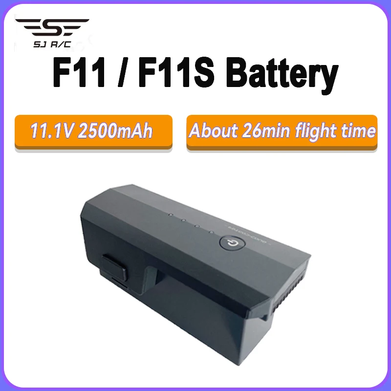 

SJRC Original F11S 4K Pro Drone Battery 11.1V 2500mAh For F11 Drone Battery Accessories Camera F11/F11S Dron Accessories Parts