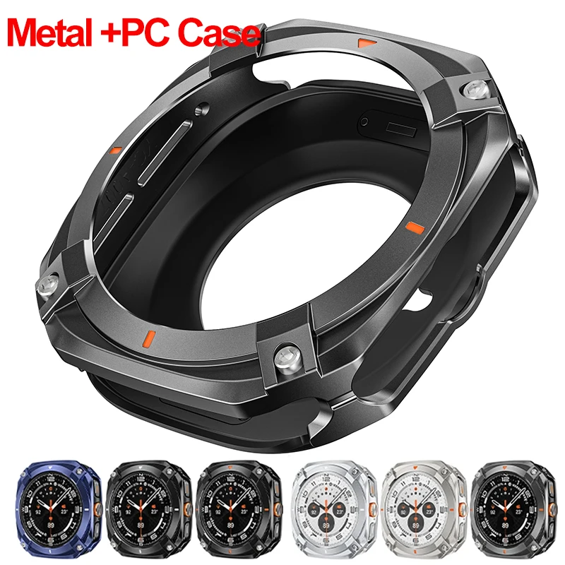 

Aluminium Alloy Metal Bumper for Samsung Galaxy Watch Ultra 2025 47mm Protective Case Cover for Samsung Galaxy Watch 7Ultra 47mm
