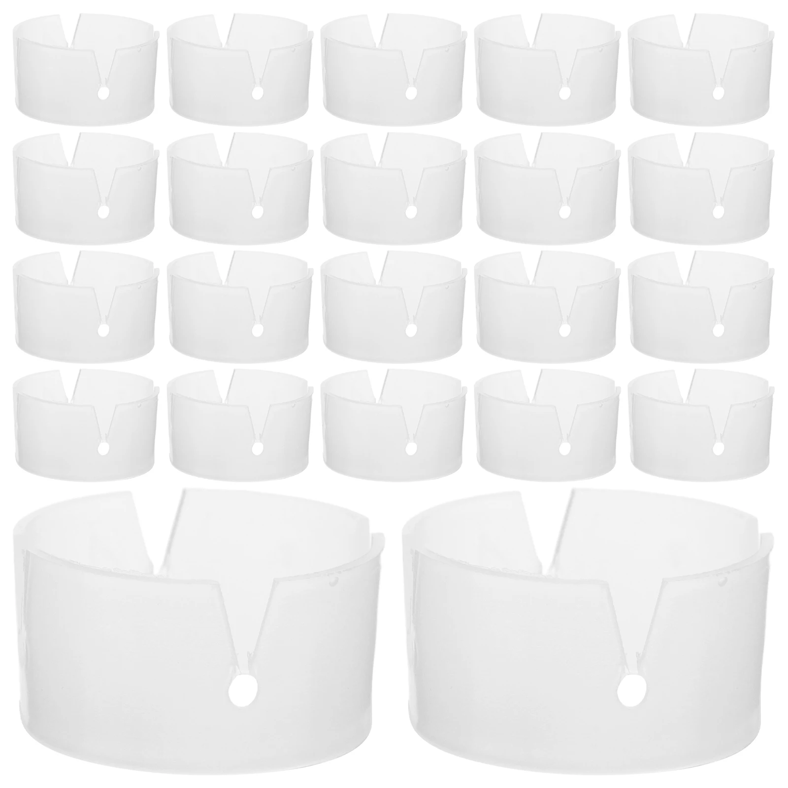 

300 Pcs Balloon Arch Buckle Clamps for Clips Round Circle Frame Plastic Support