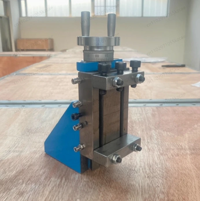 Vertical Knife Holder – Milling Attachment for WM210V, Adjustable Tool Post with Sliding Carriage