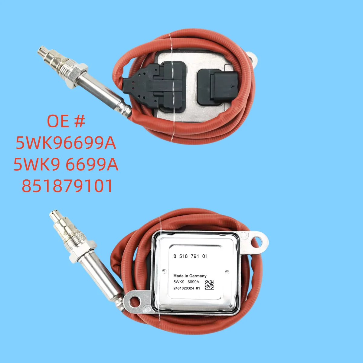 High quality New 5WK96699A 5WK9 6699A 851879101 Nitrogen Oxide NOx Sensor for BMW 1 2 3 5 7 Series X32 X53