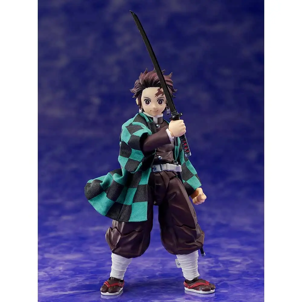 Aniplex-figuras de acción de BUZZmod, Tanjiro, Kamado, Kimetsu No Yaiba, Demon Slayer, modelo de juguete, 100% Original, 1/12