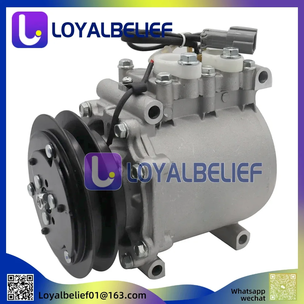 Compressor AC MSC90T para caminhão Mitsubishi Fuso 6M70 10M20/Canter FP5 FV5 FS5 MC 933485   MK 447133   AKC200A275 AKC200A257A AKC200A272