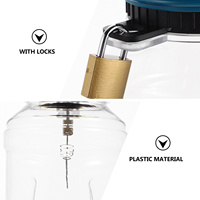 Secure Saving Pot with Digital Display Lockable Coin Counter LCD Piggy Bank for Coins Creative Birthday Gift Idea