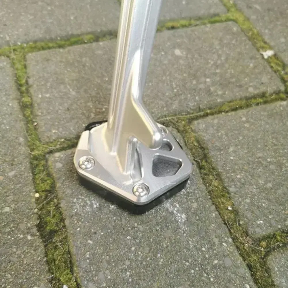2025 For Moto Guzzi V100 V 100 Mandello 2023 2024 Motorcycle Kickstand Foot Side Stand Extension Enlarge Foot Pad Support Plate
