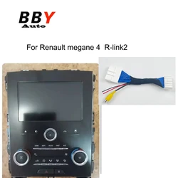 32Pin Rear Camera Adapter For Renault megane 4  R-link2  Reversing Camera harness wire kit