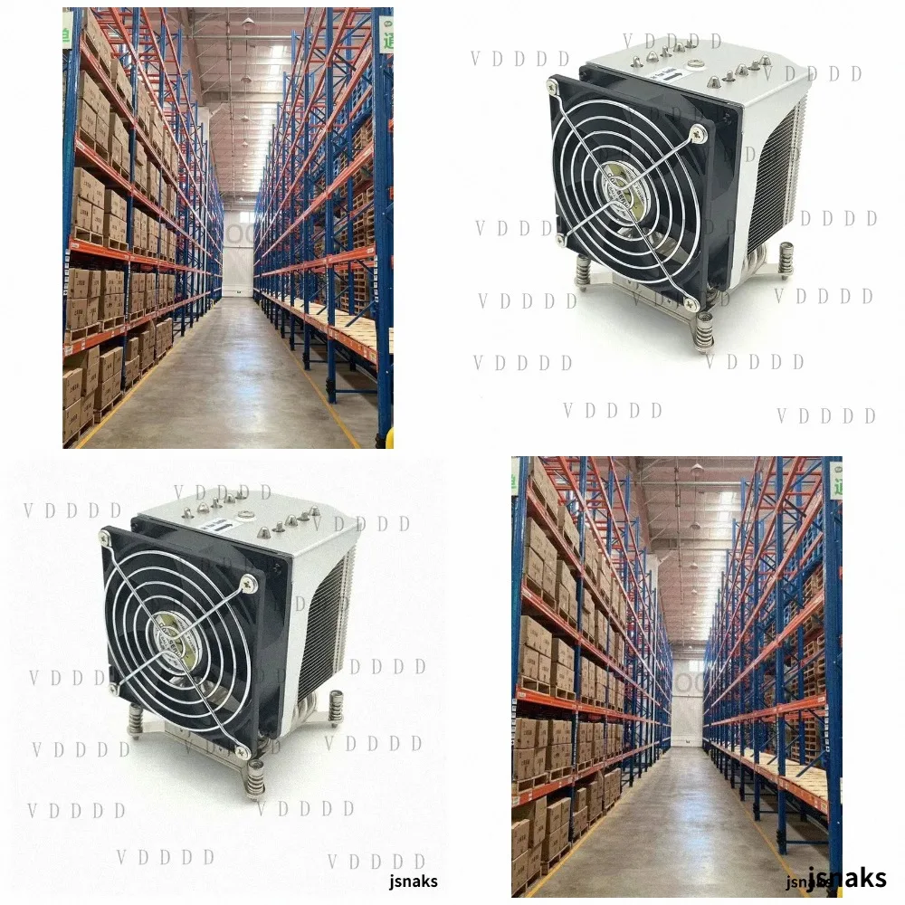 L... for Intel LGA 2011-3 Rectangular(narrow) CPU 4U Cooler FAN 165W COOLSERVER/*