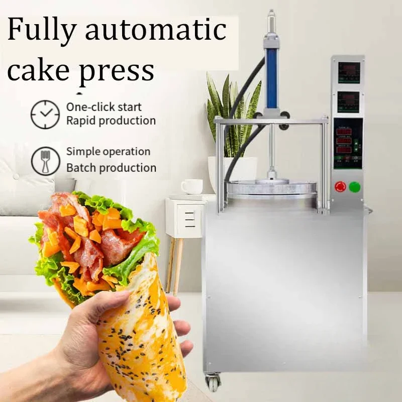 New Hydraulic Automatic Corn Tortilla Making Machine Roti Duck Chapati Cake Pizza Dough Press Maker Machine