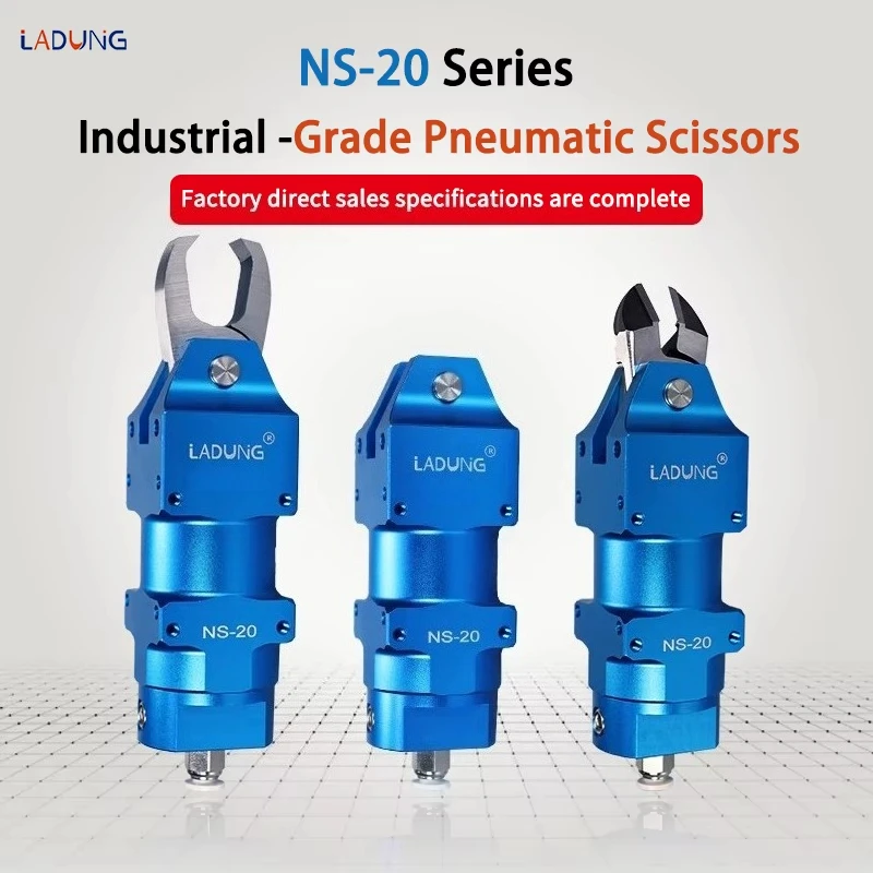 NS-20 Square Automated Robot Pneumatic Air Nipper FD5 Air Nipper Blade Industrial Pneumatic N20AB360 N20AA239