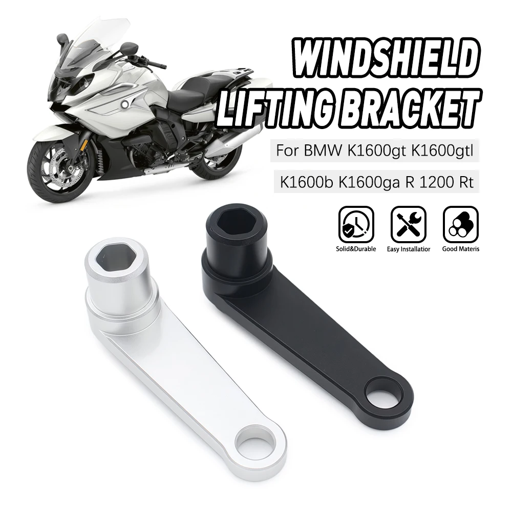

Motorcycle Windshield Fairing Windscreen Wind Deflector Lifting Mount Bracket For BMW K1600GT K1600GTL K1600B K1600GA R1200RT