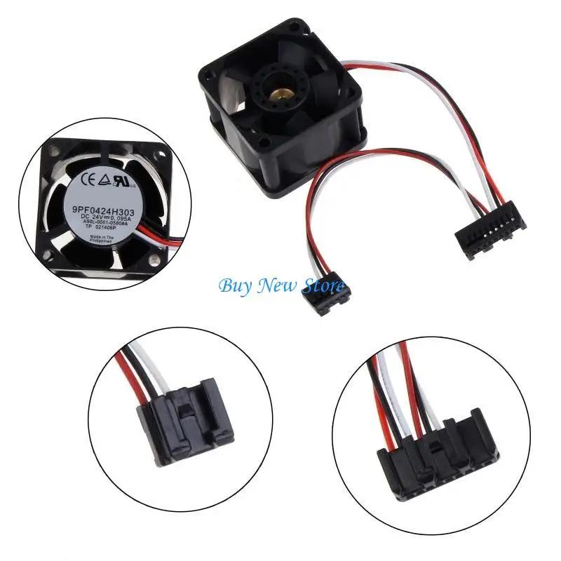 

20CE 40x40x28mm 9PF0424H303 A90L-0001-0580#A 4028 40mm 24V 0.095A Fanuc Cooling Fan Heatsink for nmb