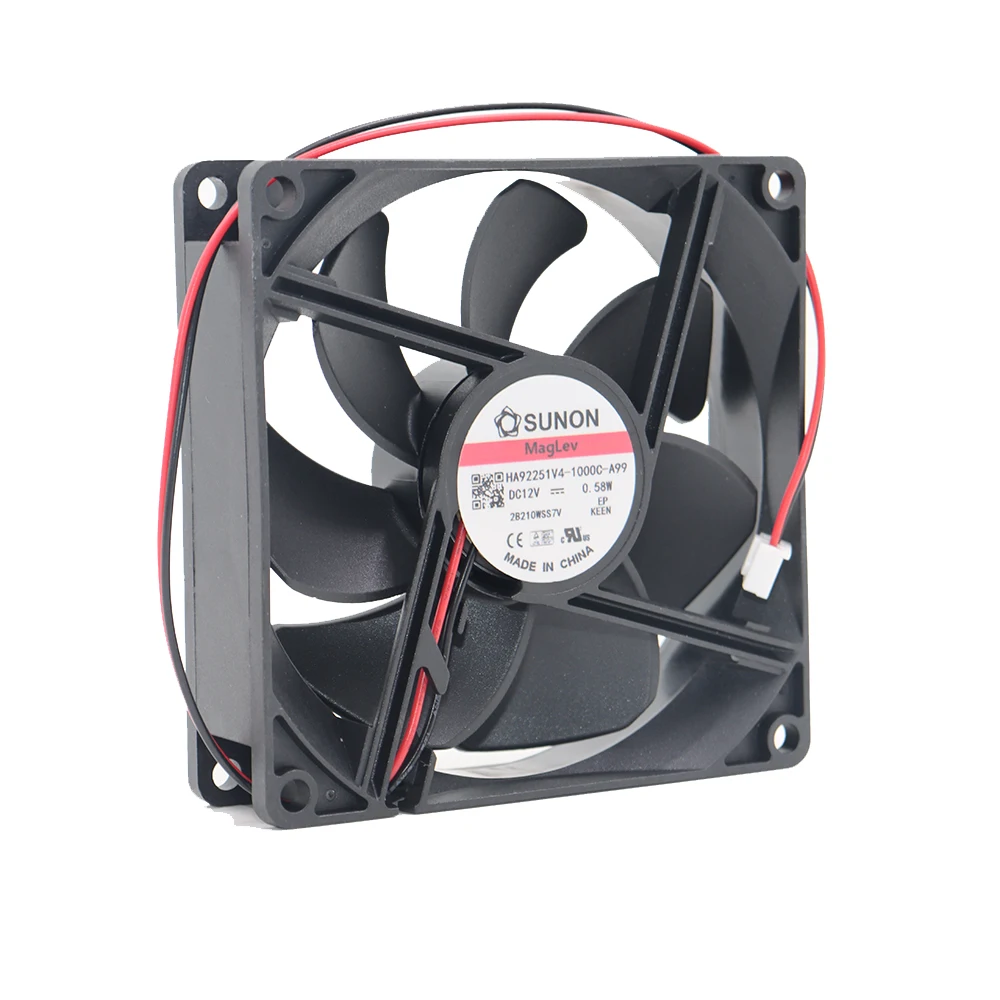 Build up HA92251V4-1000C-A99 SUNON 9025 12V 0.58W 9CM chassis power fan