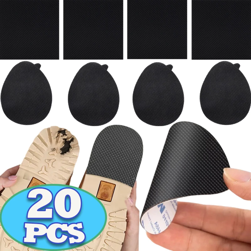 2-20Pcs Wear-Resistant Non-Slip Shoes Mat Self-Adhesive Forefoot High Heels Sticker High Heel Sole Protector Rubber Pads Cushion