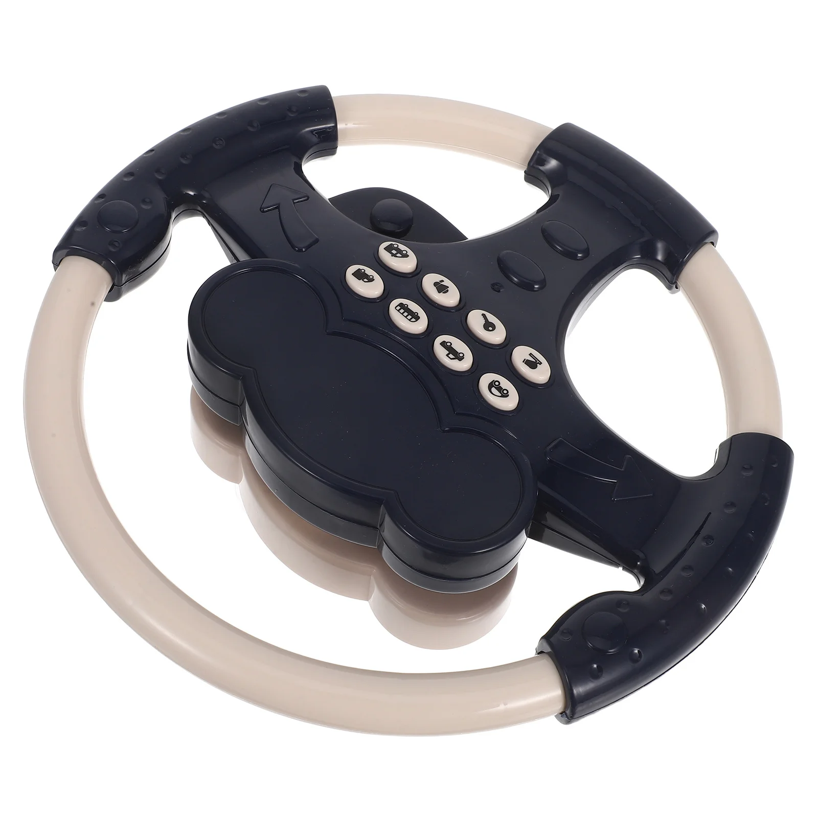 

Interactive Kids Driving Simulator Children's Steering Wheel with Sound Effects and Suction Cup Secure Fit for Tabletop Car Ride