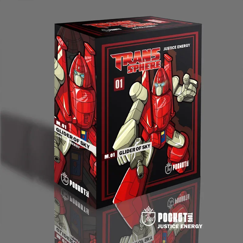 Disponibile PocketToys PTM-01 Powerglide G1 Versione animata Modello di robot su piccola scala Action Figures Trasformazione Giocattoli Regalo