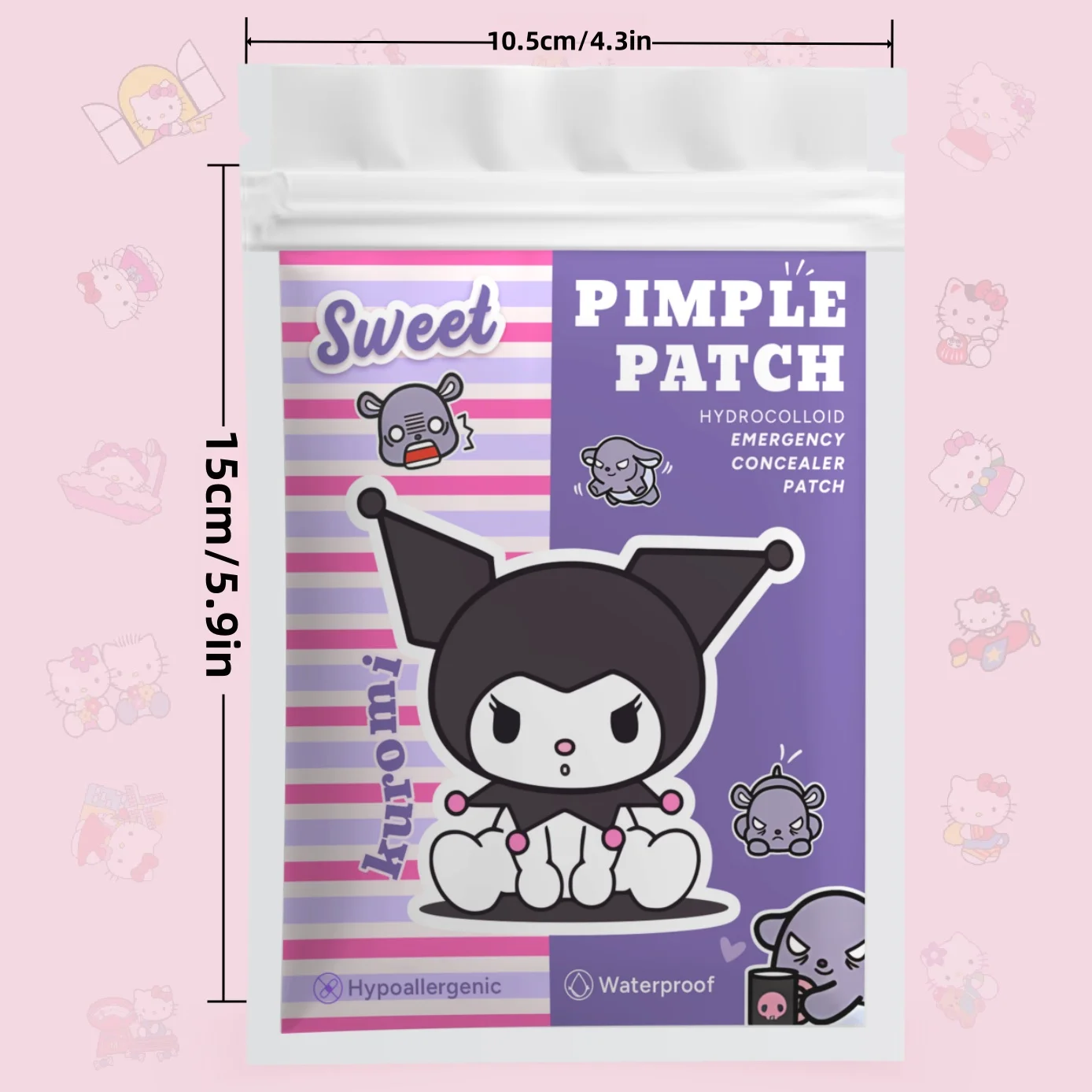 Acne patches, acne stickers, facial acne patches, concealer, concealer stickers 100PCS hello kitty