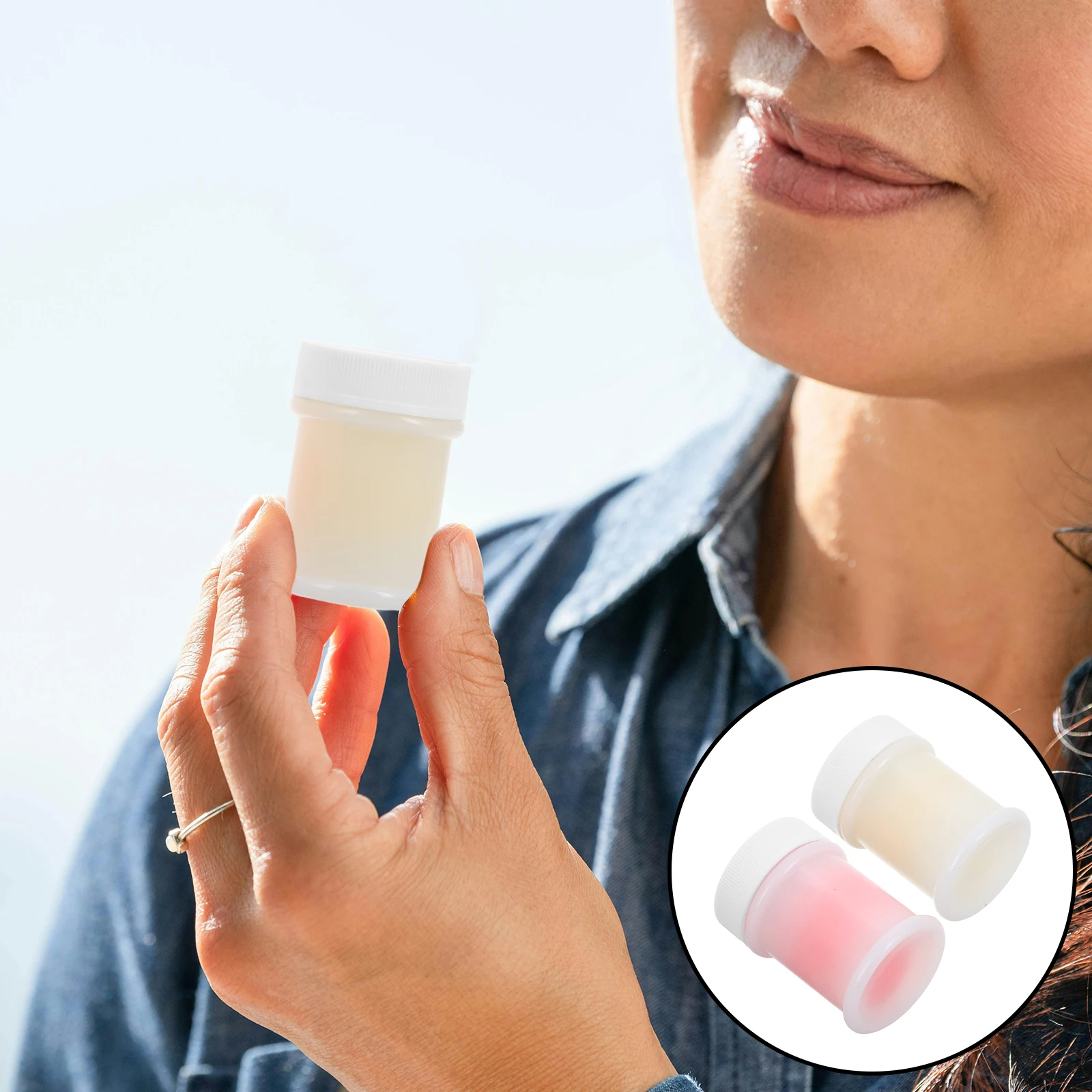 2 pezzi detergente per pinzette per ciglia pulizia efficiente rimozione colla per ciglia strumento per trucco portatile palline di spugna viaggi a casa