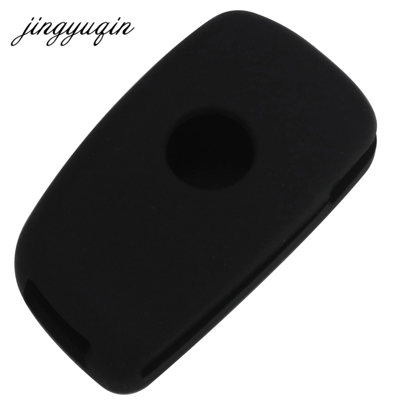 Jingyuqin 2 Nút Silicone Chìa Khóa Ô Tô Cho Xe Nissan Qashqai X-Đường Mòn Thủy Tinh Murano Maxima Altima Juke Nhiệm Vụ Livina Tiida nismo Fob Ốp Lưng