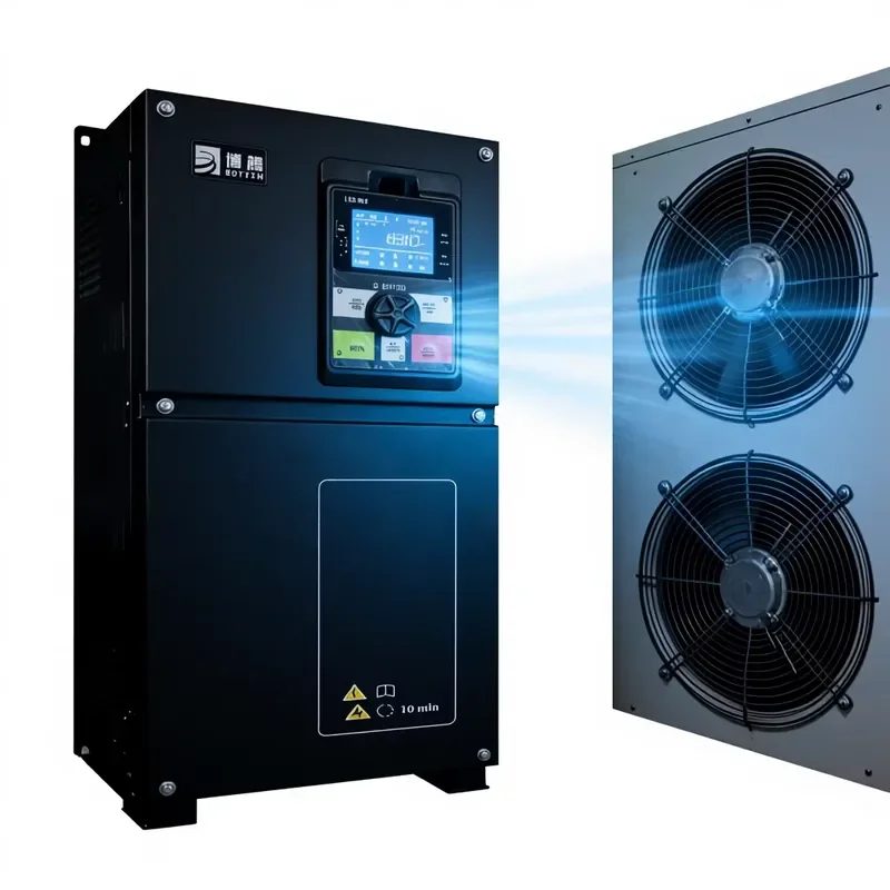 

Three-phase 380V 55kW General-purpose Vector Inverter Variable Frequency Controller IP20 Central Air Conditioning Compressor