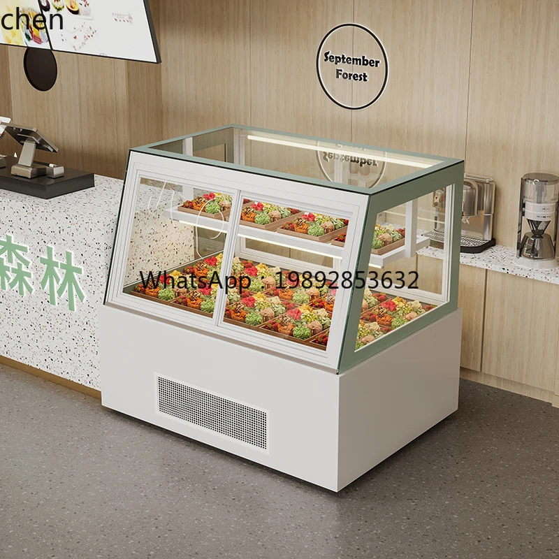 freezer preserves Nakajima display cabinet snacks jerky refrigerated cabinet fruit fried goods fresh-keeping cabinet