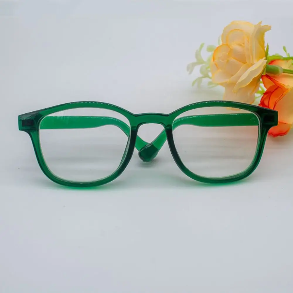 9.5cm Glasses Clothes Round Frame Fashion Dolls Glasses Cute for 15cm/20cm Cotton Dolls/1/3 1/4 BJD Dolls