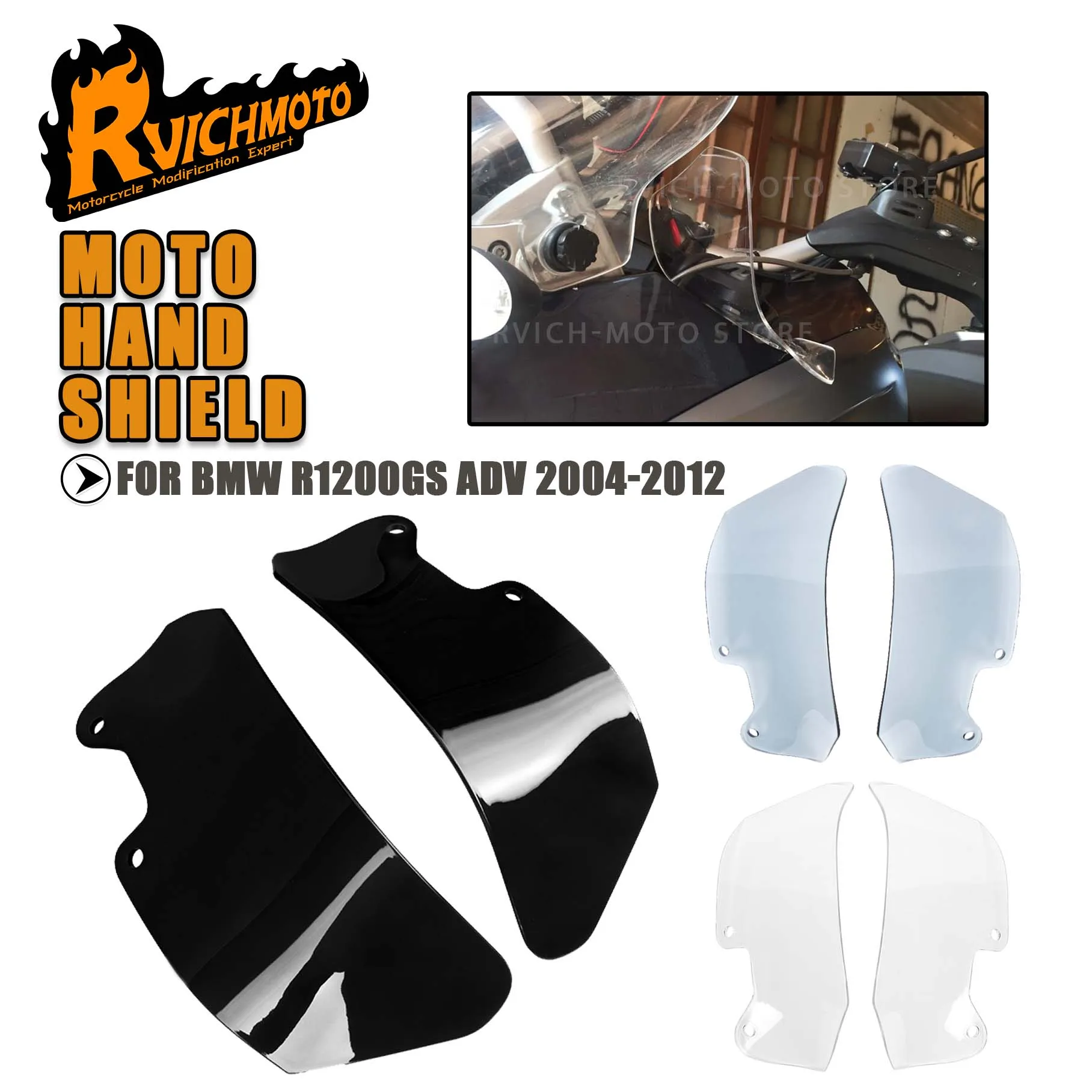 R 1200 GS 1200GS Handguard Handshield Hand Wind Guard For BMW R1200GS Adventure R1200 GS OC ADV 2004-2011 2012 Shield Windshield