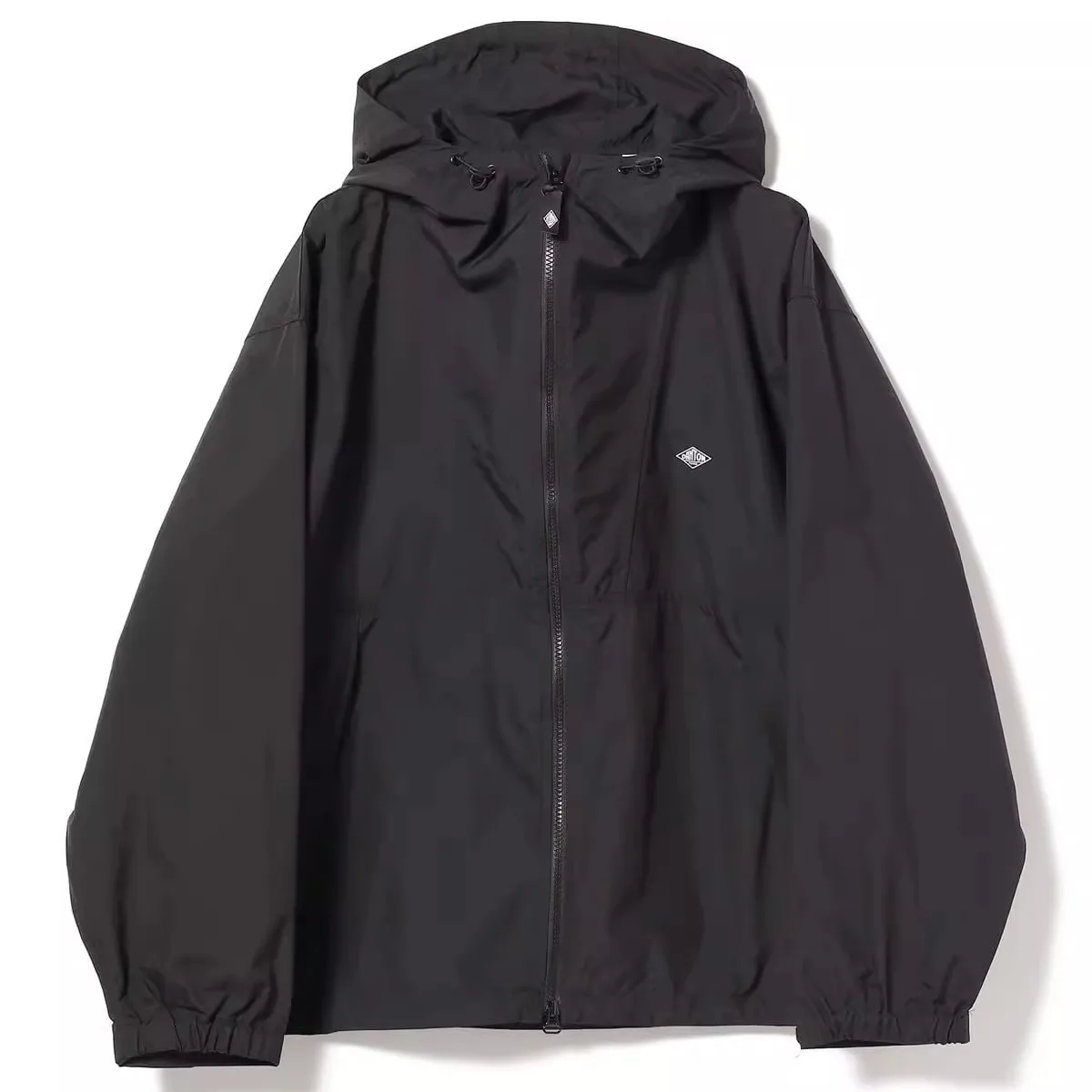 2026 Spring New Nylon Outdoor Retro Hoodie Casual Jacket Top Collaborative Model Youth Loose Fit Drawstring Bottom Zipper