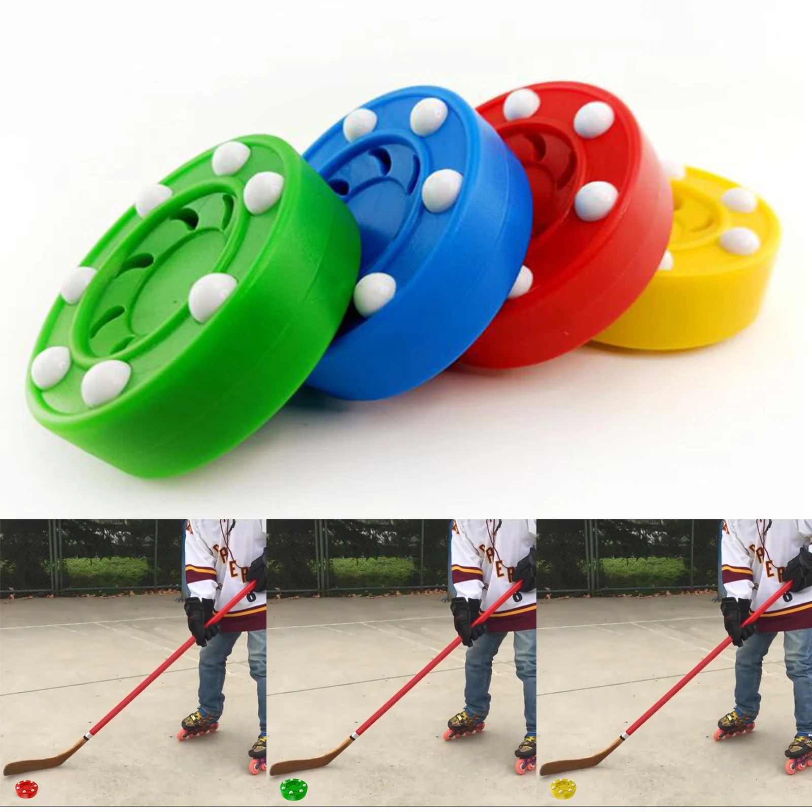 Professional Ice Hockey Pucks Roller Hockey Balls Classic Winter Sports Supplies Hockey Training Gear Equipment Accessories