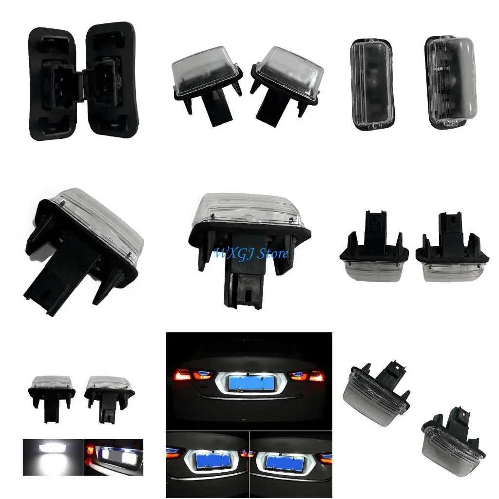 

37JE Bright Rear Number Plate Lamp 6340A3 Direct Replacement Long Servcie Rear Number Plate Light Simple Install Car Spare