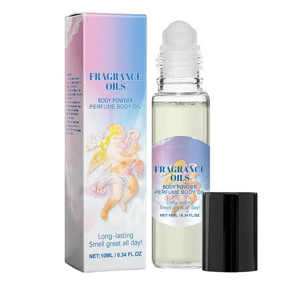 Parfum Roll-On rol minyak aroma 10ml untuk wanita Rollerball Parfum alkohol bebas tahan lama Vanilla Parfum ukuran perjalanan