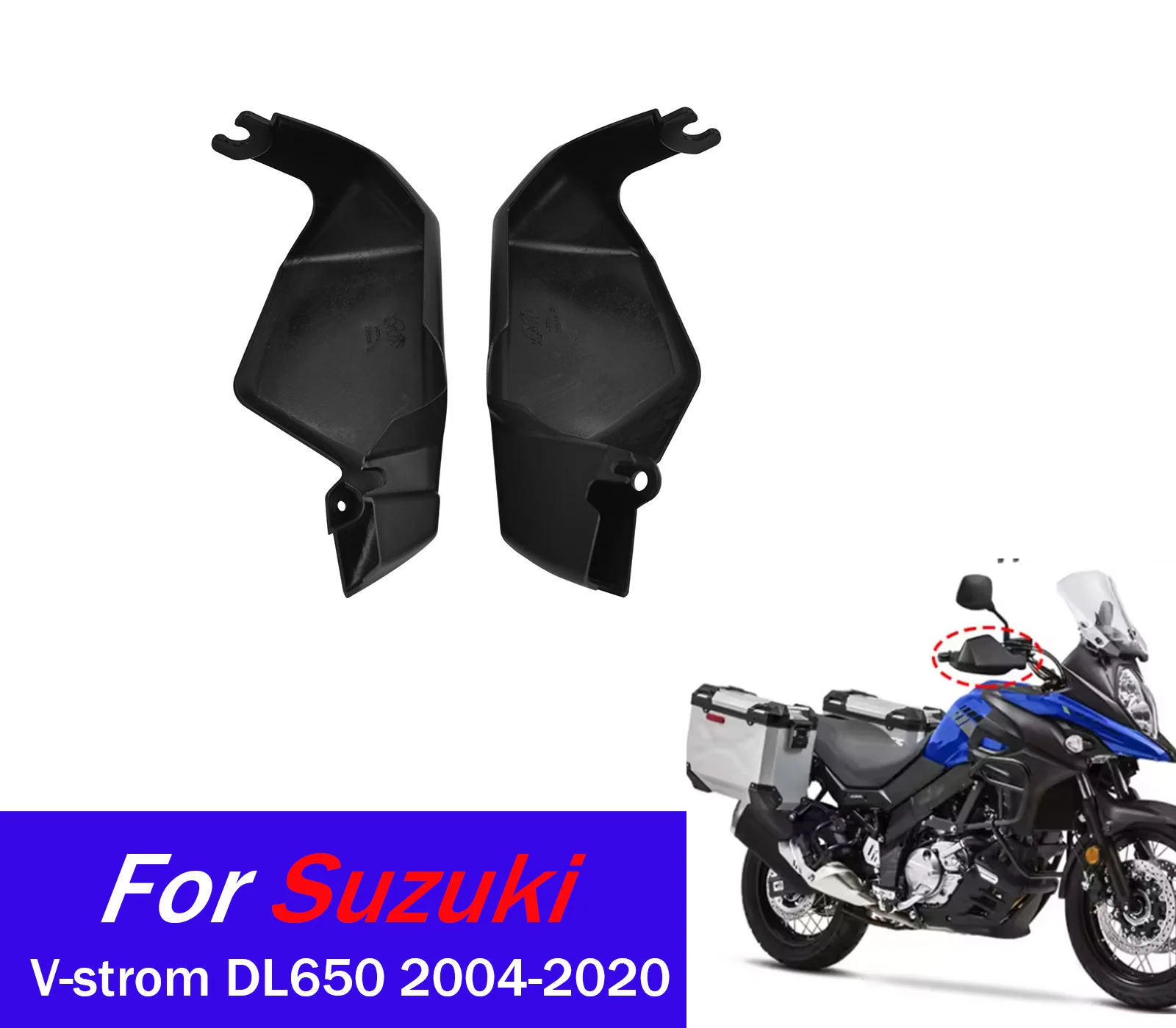 

Подходит для Suzuki V-Strom DL 650 DL650 V Strom 650 2004-2020, защита рук мотоцикла, защита рычага тормозной муфты, защита цевья