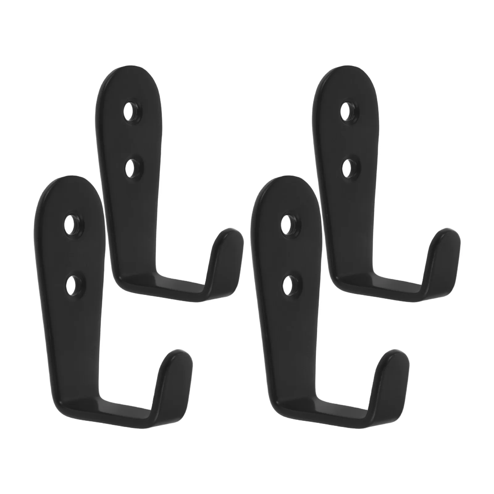 2Pcs Robust Square Profile J Hooks for Bed Ladder Mounting Loft Bunk Bed Hardware 34Mm Thick Ladder Hook Utility