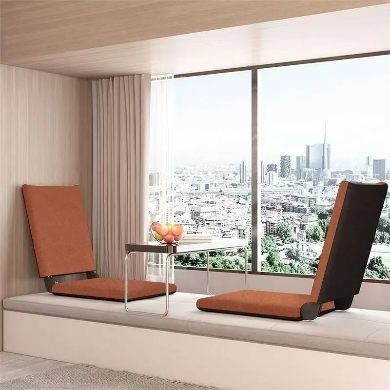 Home Tatami Folding Lazy Sofa Dormitory Bed Backrest Chair Bedroom Balcony Bay Window Japanese-style Leisure Chair New Arrival