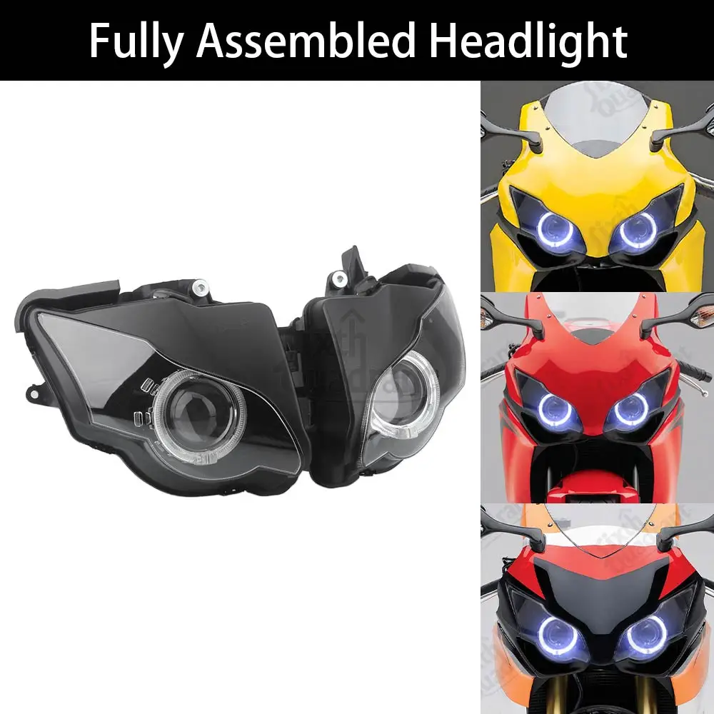 

Аксессуары для мотоциклов, передняя фара, светодиодная фара дальнего/ближнего света, проектор, фара в сборе для Honda CBR1000RR 2008-2011