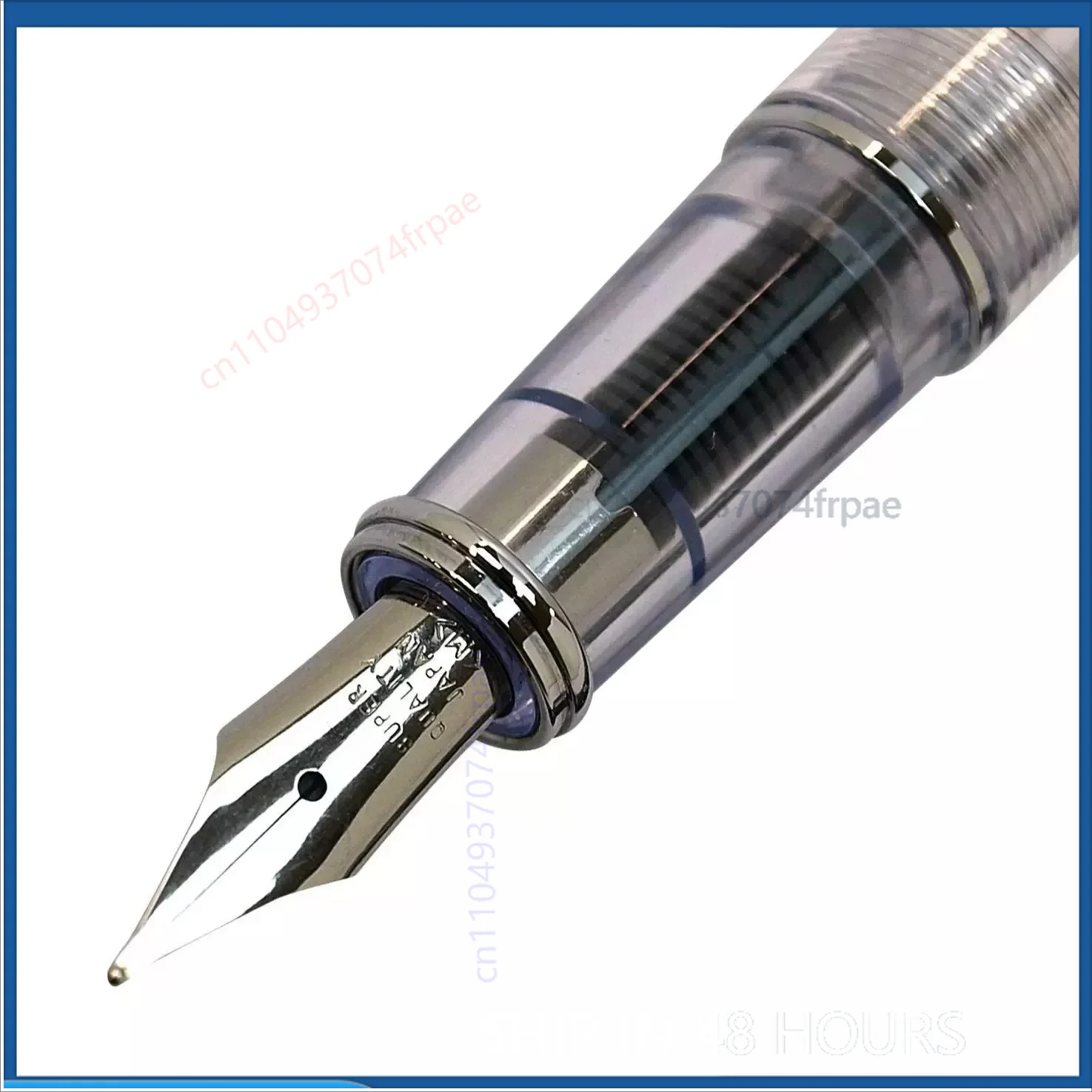 For PILOT FPRN-350R Transparent Perla Fountain Pen Complete With CON40 Ink Converter Daily Writing Calligraphy Ink Pen