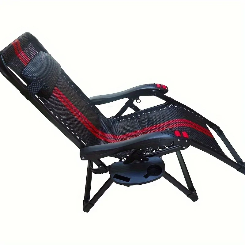 

1 шт., многофункциональный стул с нулевой гравитацией, аксессуары, поднос для чашки с водой, прочный уличный складной стул, держатель для чашки с водой