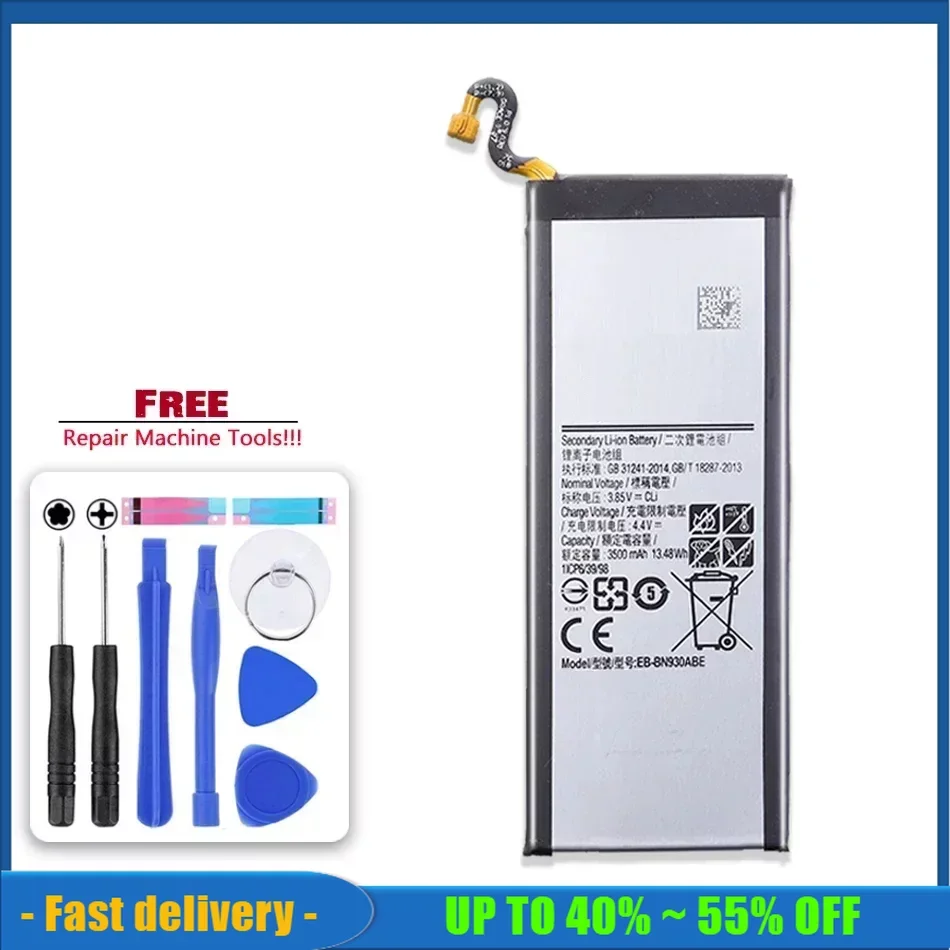 EB-BN930ABE/EB-BN935ABA 3500mAh Replacement Mobile Phone Battery For Samsung Galaxy Note 7 Note7 SM G935 G935F Batteries